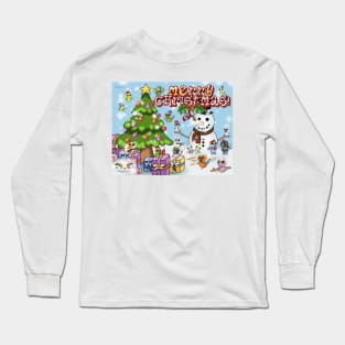 HWS Holiday Collection - Merry Christmas Long Sleeve T-Shirt